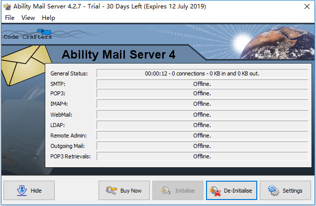 Ability Mail Server V4.2.7 官方安装版