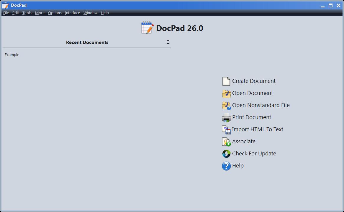 DocPad(记事本) V26.0.0.0 英文安装版
