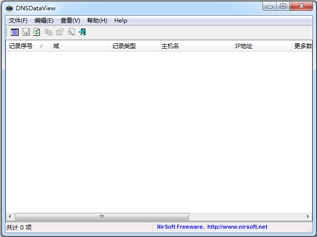 DNSDataView(DNS记录批量查询) V1.60 绿色中文版