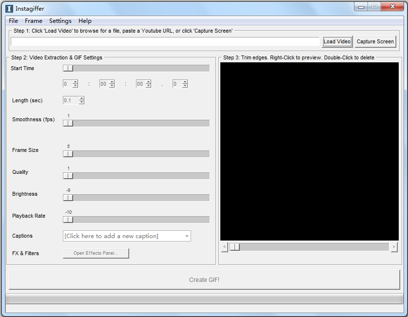 Instagiffer(GIF动画制作工具) V1.75 官方安装版