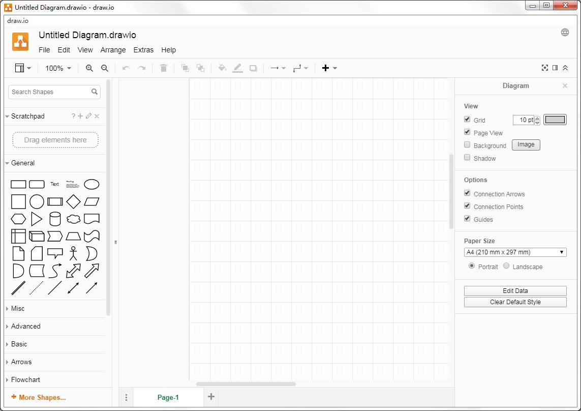 Draw.io Desktop V13.5.7 英文安装版